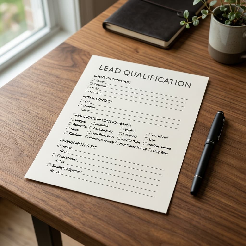 Lead Qualification Template