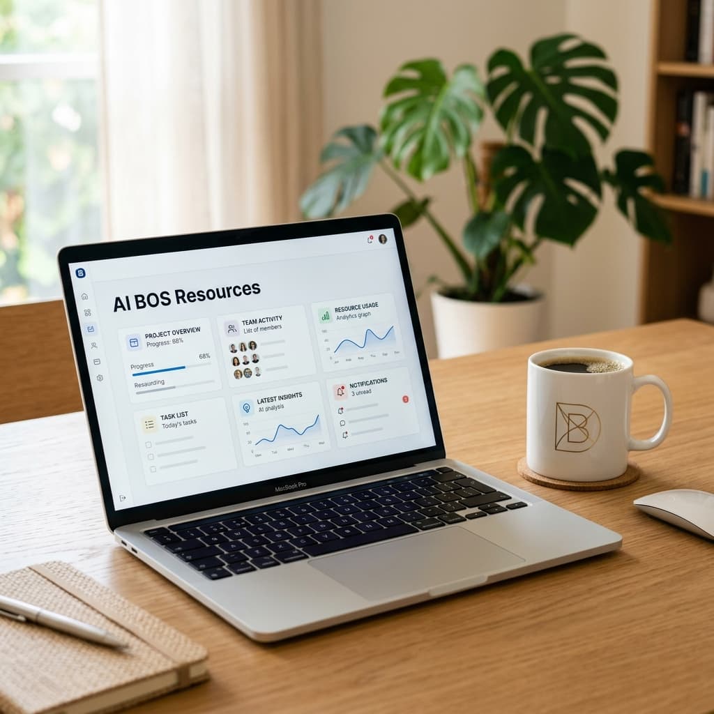 SalePilot resources dashboard on a laptop
